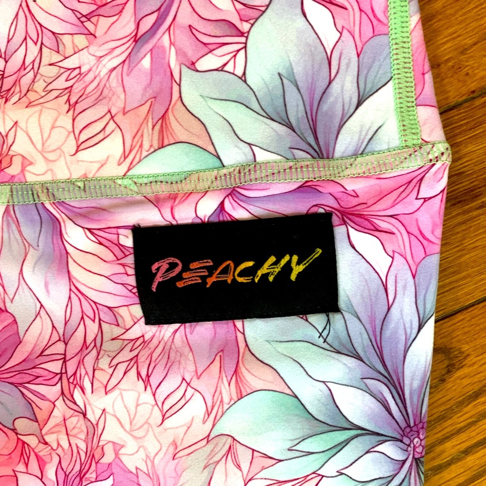 Brand new, never washed Peachy Athletic Halycon shorts.